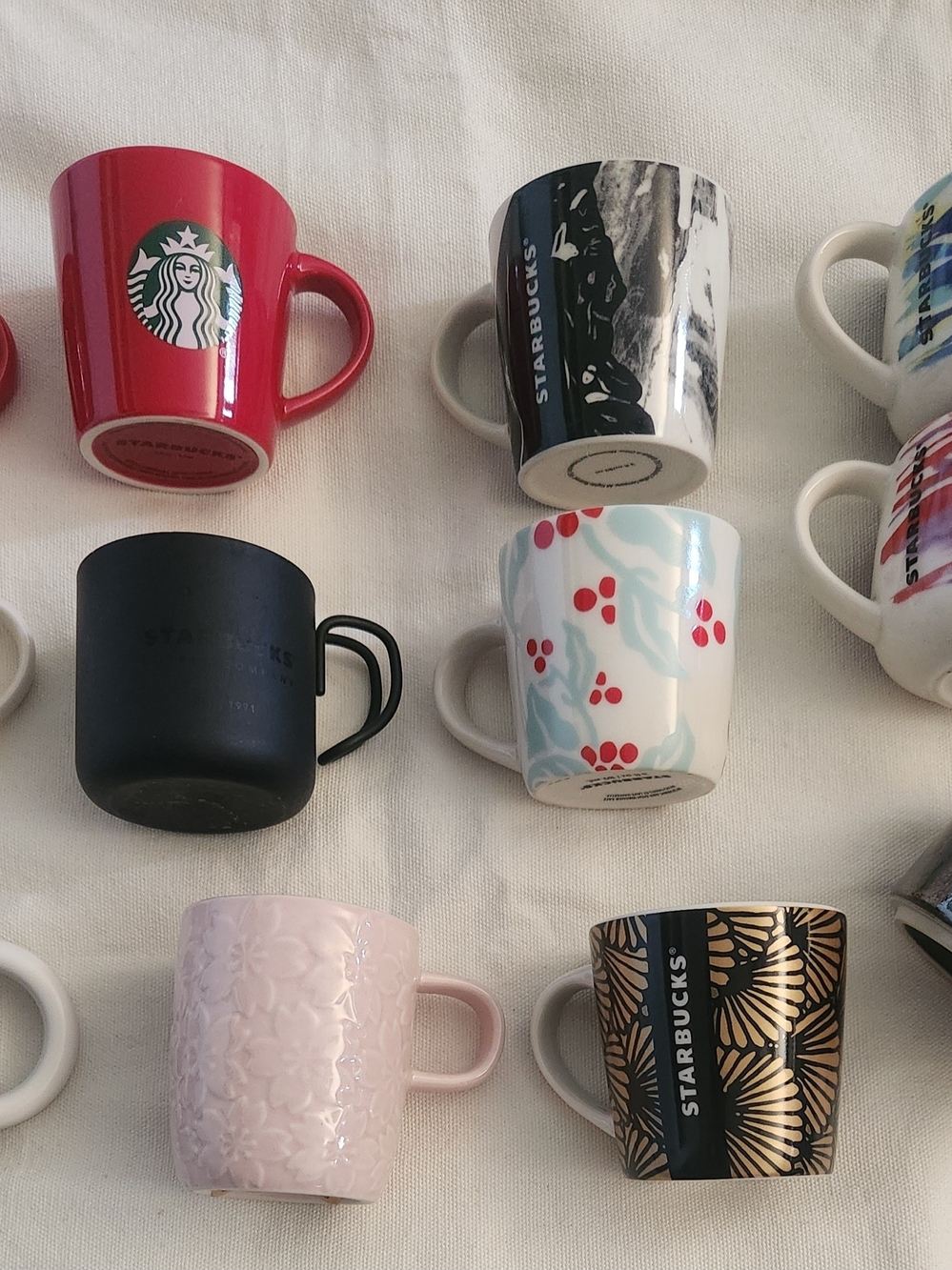 Starbucks Assorted Tasting/espresso Mugs